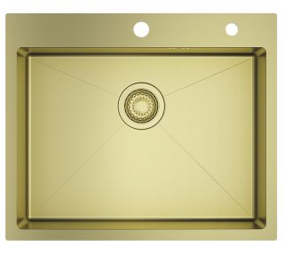 Кухонная мойка Raglo R701.6050.03 60см золотой сатин